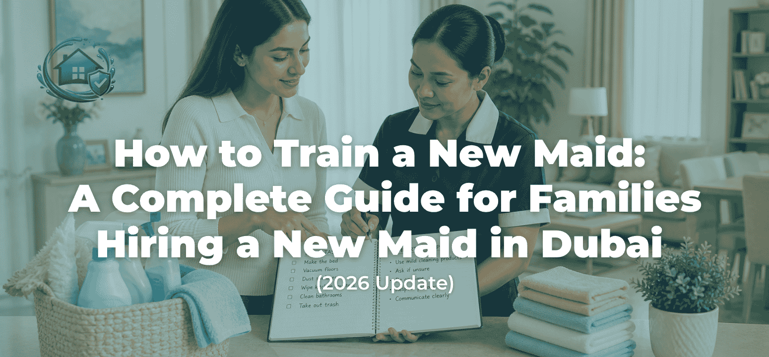 How to Train a New Maid: A Complete Guide for Families Hiring a New Maid in Dubai