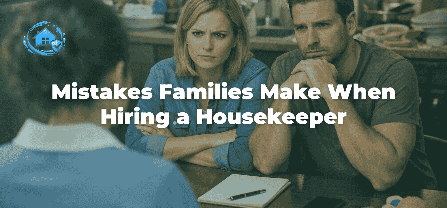 Mistakes Families Make When Hiring a Housekeeper
